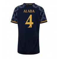 Zenski Nogometni Dres Real Madrid David Alaba #4 Gostujuci 2023-24 Kratak Rukav